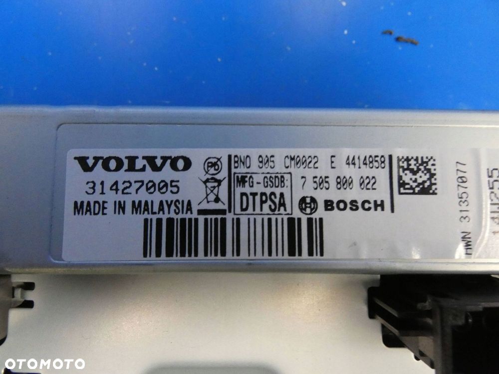 VOLVO V60 S60 II XC60 MONITOR WYŚWIETLACZ EKRAN NAWIGACJI - 3