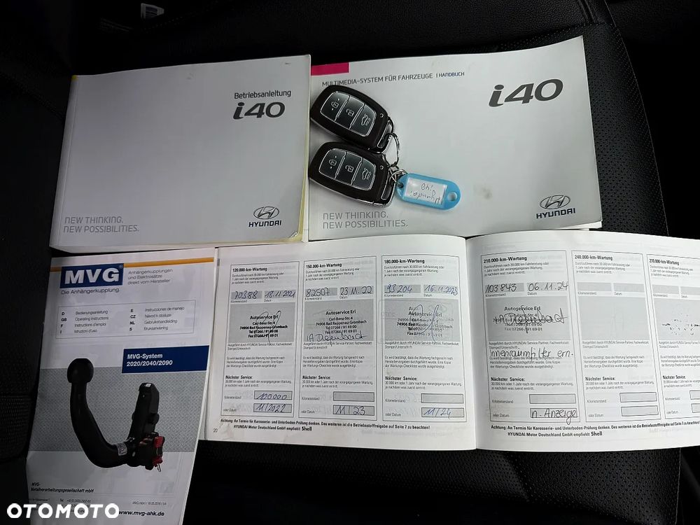 Hyundai i40 Kombi blue 1.7 CRDi DCT Premium - 38