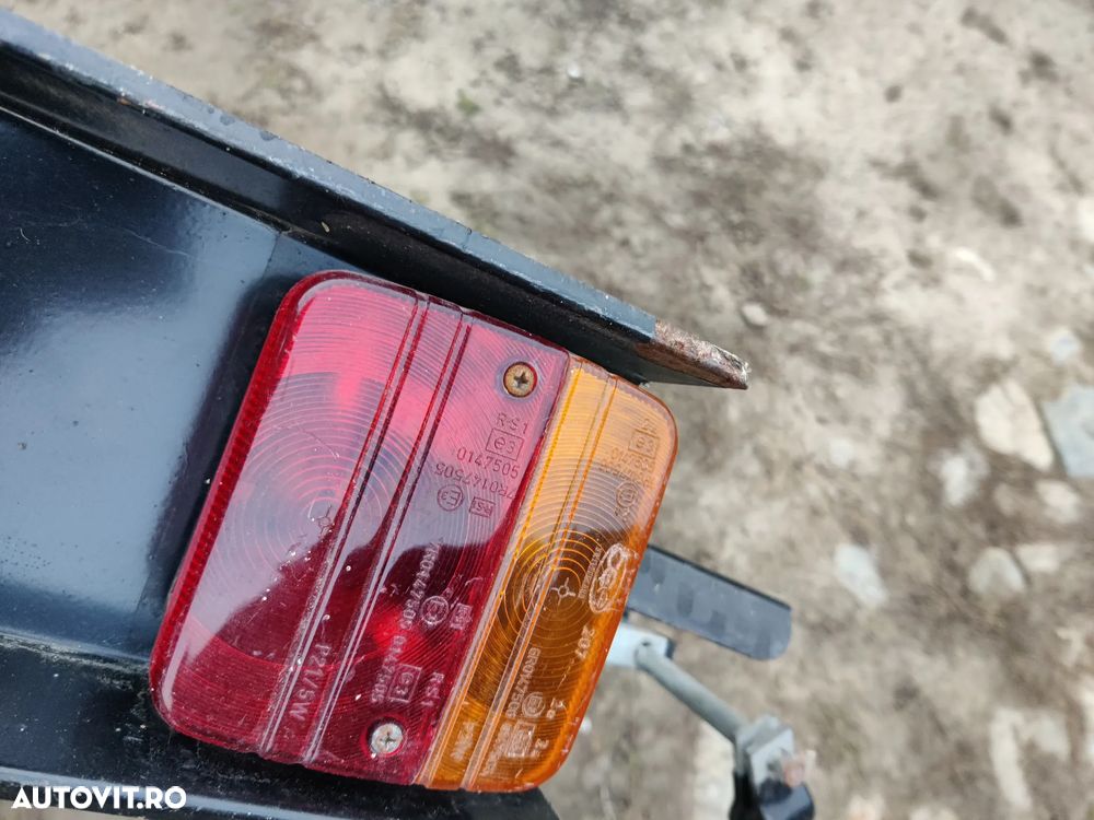 Suport auto de transport 2 biciclete pe carlig remorcare - universal - 6