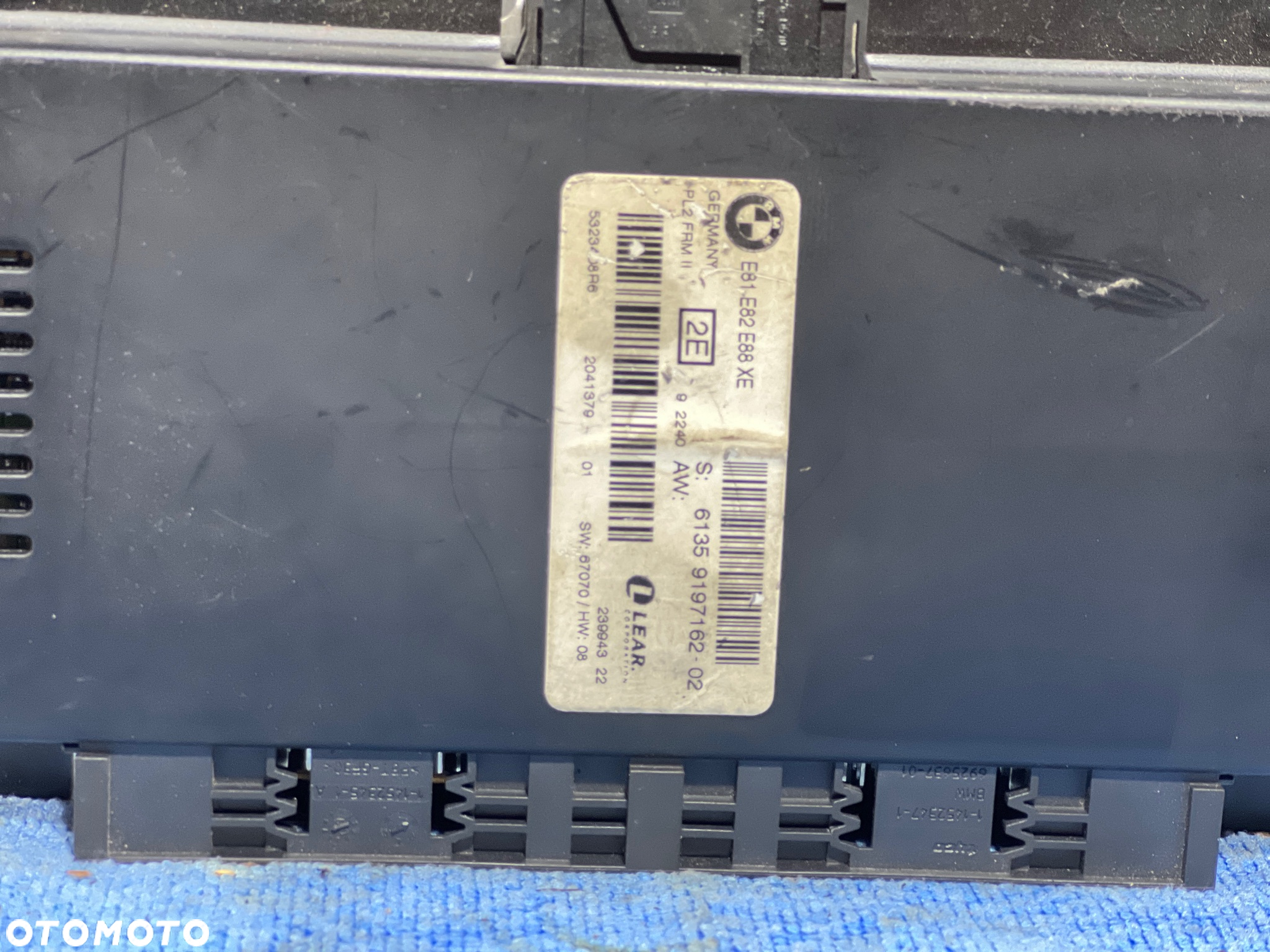 BMW E 81 E82 E87 E88  MODUŁ STEROWNIK ŚWIATEŁ  9197162  6827065 - 3
