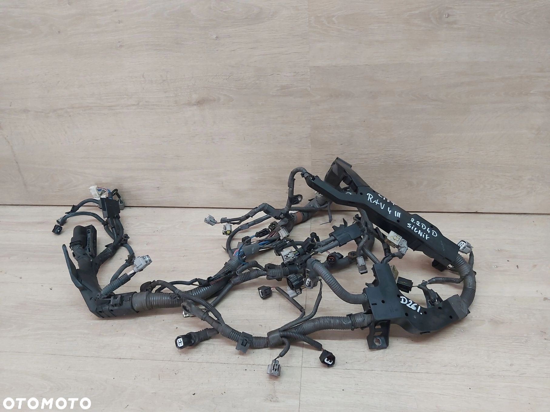 Toyota Rav4 III LIFT 2009 - 2012r wiązka silnika instalacja 2,2 d4d - 1