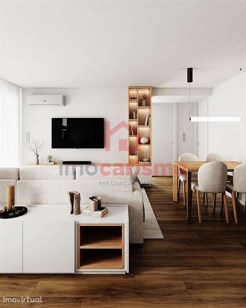 Apartamento T3 Novo em Construção em Meixomil, Paços de Ferreira - Grande imagem: 4/12