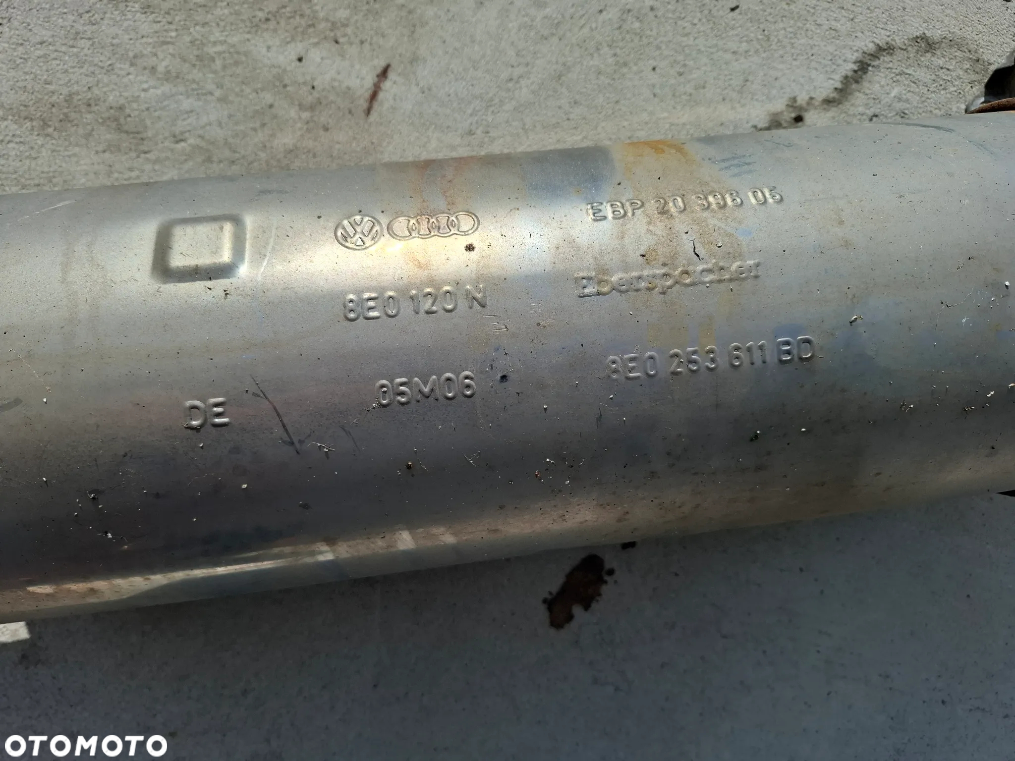 Tłumik Końcowy VW Passat B5 Skoda Superb I 1.9tdi 8E0253611BD - 7