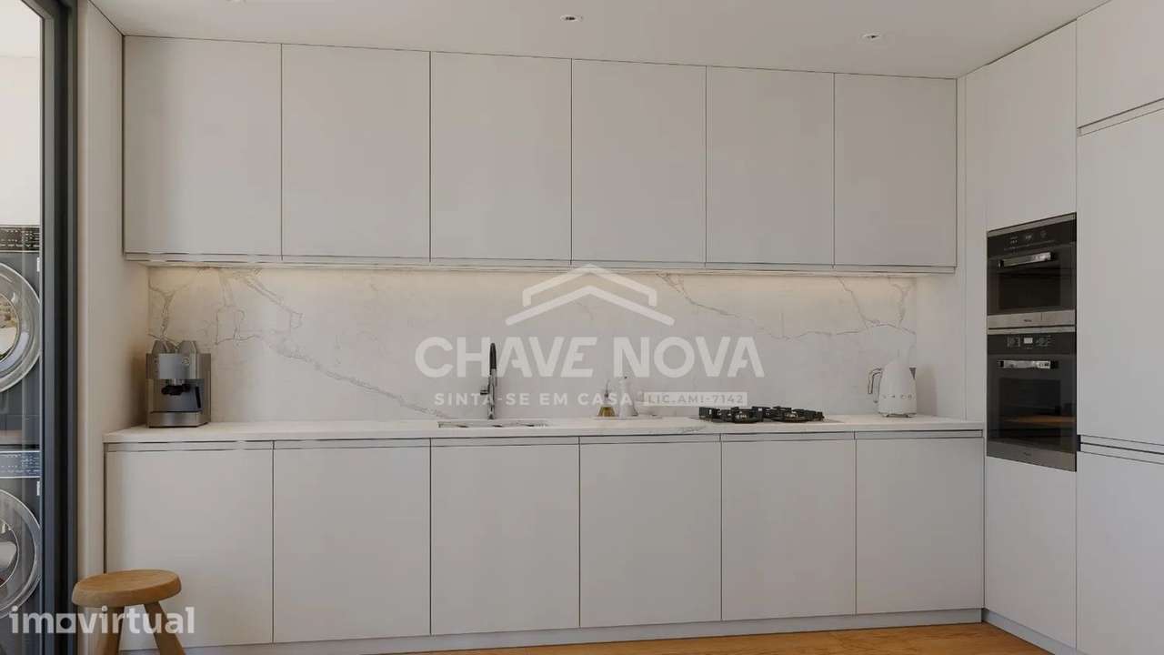 Apartamento T2 Novo | 2.º Andar | Exposição Solar Nascente - Grande imagem: 2/24