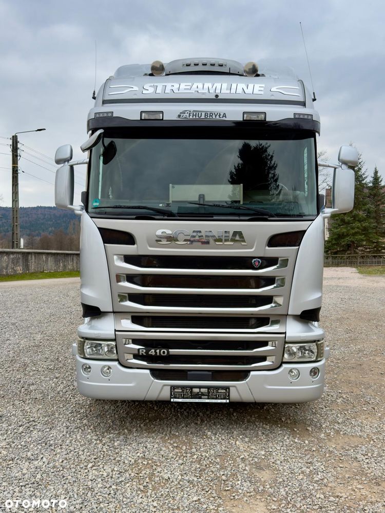 Scania SCANIA R410 / IZOTERMA / KONTENER / SILNIK 6 CYLINDROWY / 13 LITROWY  / KLIMA POSTOJOWA / WINDA / SPROWADZONY / SYPIALKA / AUTOMAT / 18 PALET / E6 / STAN BARDZO DOBRY - 3