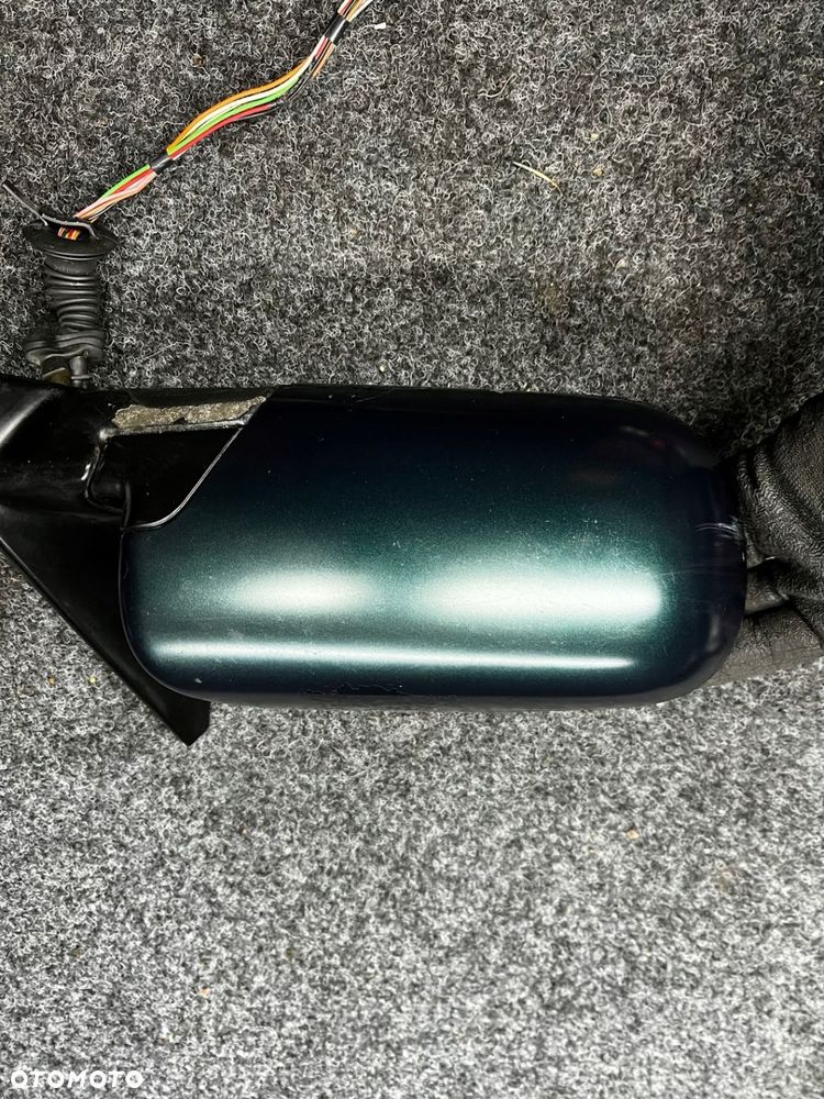 lusterko prawe bmw e38 8 pin lakier 324/6 Oxfordgruen - 5