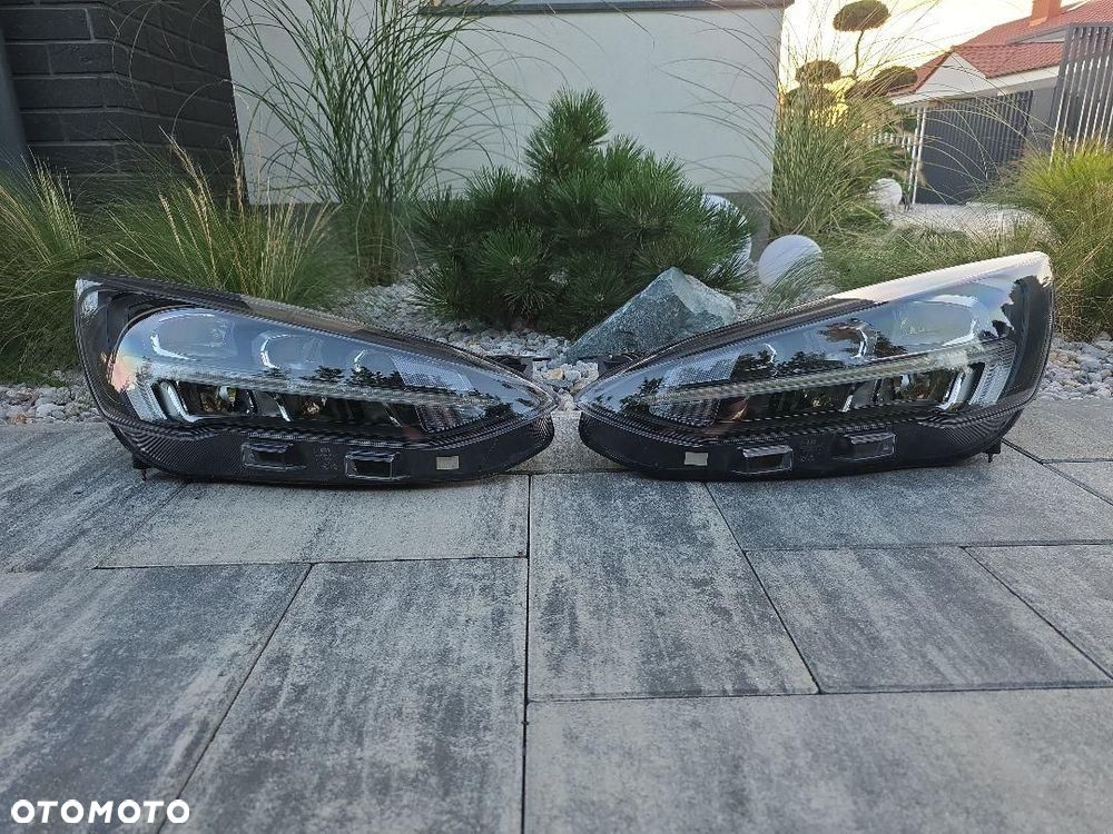 FORD FOCUS 4 IV Lampy Kompletne Full Led MX7B13E015EB MX7B13E014EB Czarne - 1