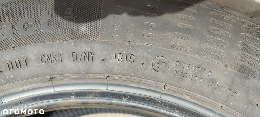 OPONY 215/60R17H CONTINENTAL ECOCONTACT 6 2x(3523) 2x (4819) 6.5 mm LATO KOMPLET 4 SZTUKI - 6