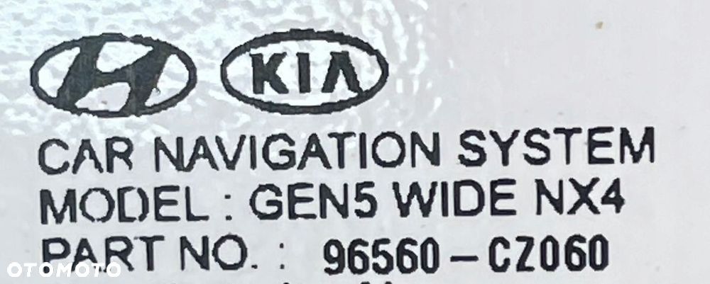 N2 HYUNDAI TUCSON IV NX4 CZYTNIK NAWIGACJI RADIA 96560-CZ060 GEN5 ORYGINAŁ - 3