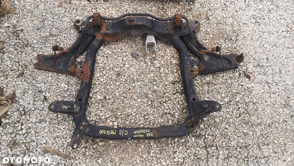 OPEL CORSA C / MERIVA / OMEGA B SANKI ZAWIESZENIA PRZEDNIE (dostępne 5 sztuk sanek) - 4