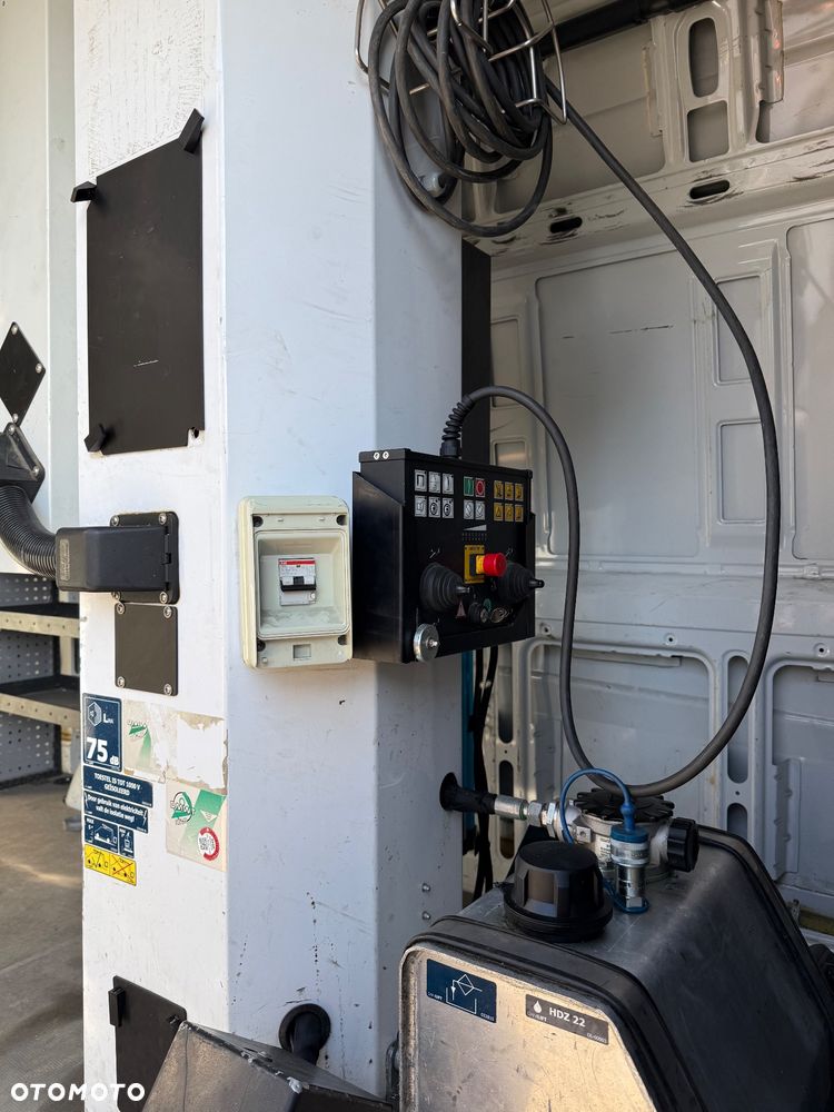 Mercedes-Benz Podnośnik Koszowy Palfinger P140V Zwyżka 14 metrów Pilot ! UDT Dmc 3500kg Kat b Jak Wumag Ruthmann Multitel - 27