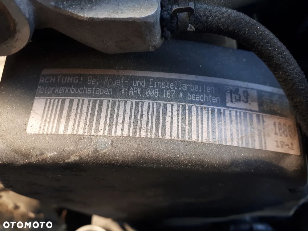 VW GOLF BORA OCTAVIA 2.0 8V APK SILNIK KOMPLETNY GWARANCJA - 2