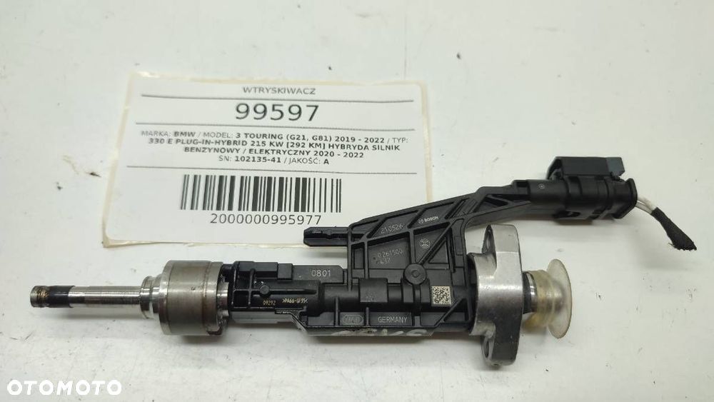 WTRYSKIWACZ PALIWA 102135-41 BMW G20 G21 330E 2021 - 3