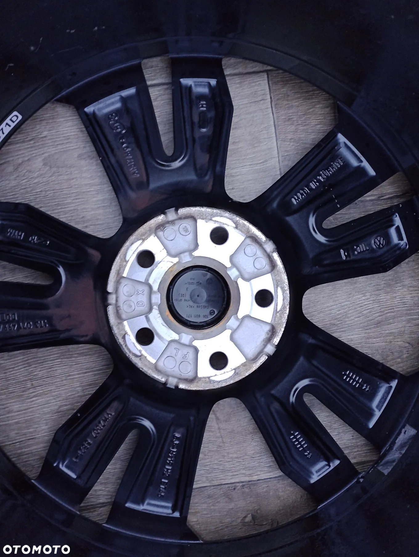 FELGI ALUMINIOWE 5x112 R19 8J ET45 9J ET58 VOLKSWAGEN ID BUZZ CZARNE DWIE SZEROKOSCI  ORG VW - 11