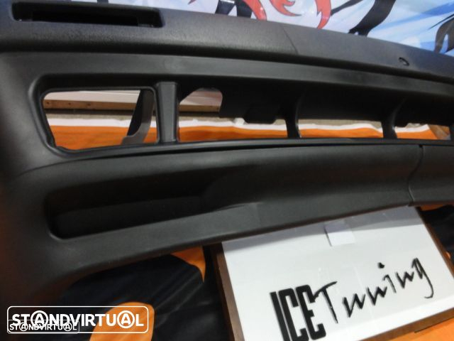 Para-choques Frontal com reforço metálico VW Golf 2 / II GTI + Lip, spoiler frontal GTI - 3