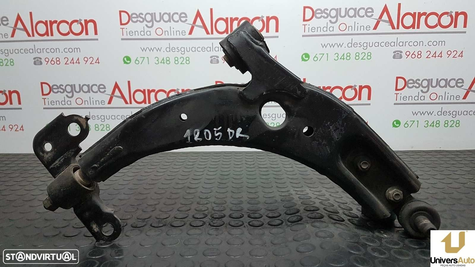 BRAÇO SUSPENSÃO INFERIOR FRENTE DIREITO KIA SHUMA II 1.6 RS 5 BERLINA - 6