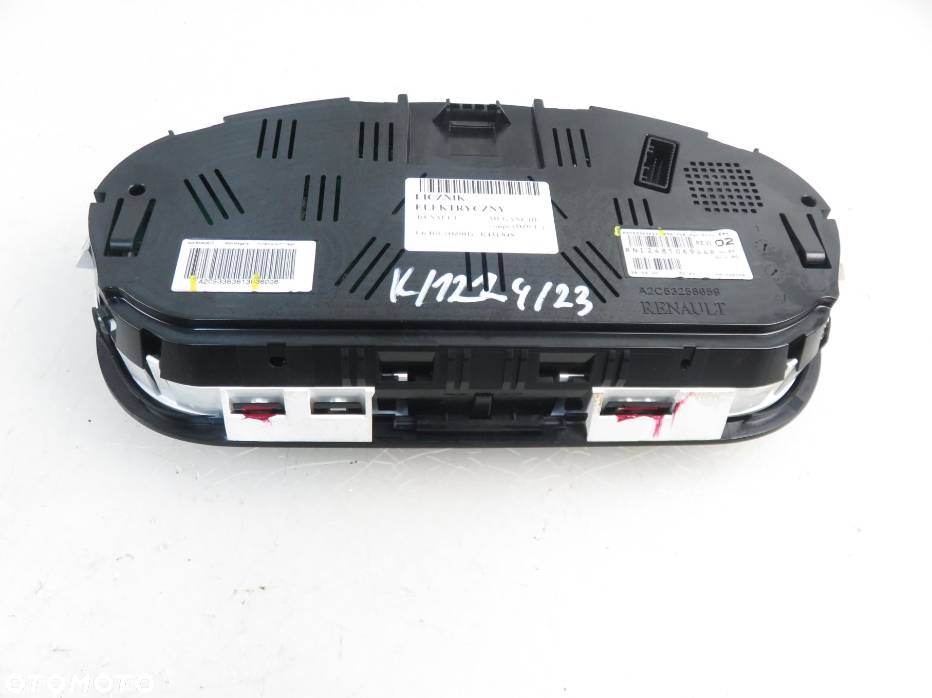 LICZNIK RENAULT MEGANE III 1.6 16V  A2C53363613 - 5