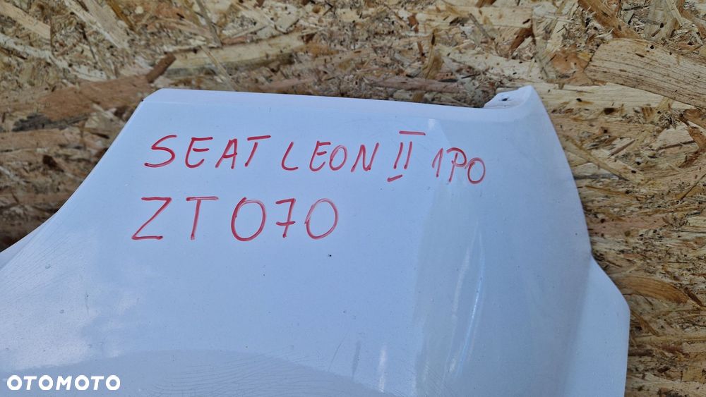 SEAT LEON ZDERZAK TYLNY TYŁ 1P0807417G - 2