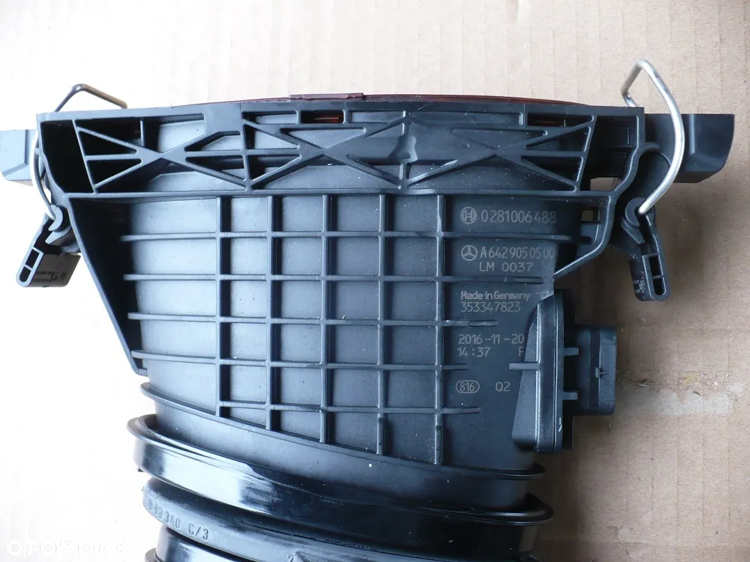 MERCEDES 350CDI V6 DOLOT A6420902242 PRZEPLYWOMIERZE 0281006488 - 8