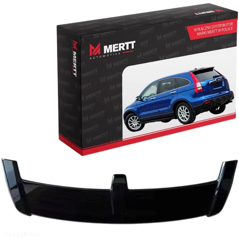 Spoiler LOTKA do Honda CRV III 3 2006-2011 ABS czarny POŁYSK SPOJLER - 2