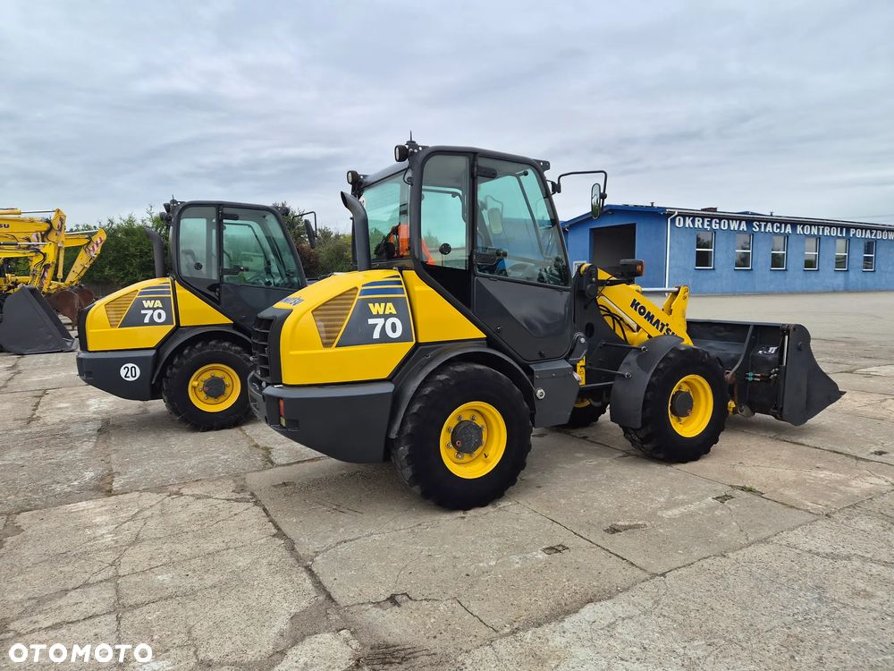 Komatsu WA 70 - 6 spr z Niemiec łyżka krokodyl + widły - 3