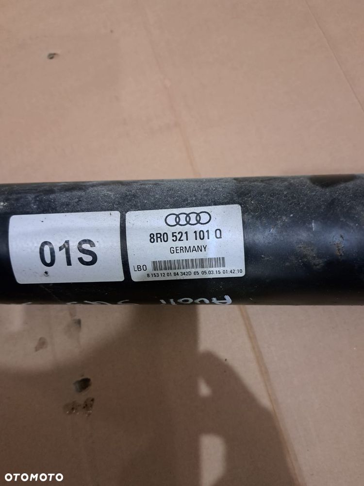 WAŁ NAPĘDOWY AUDI Q5 SQ5 8R 3.0 TDI 2105r- 8R0521101E - 2
