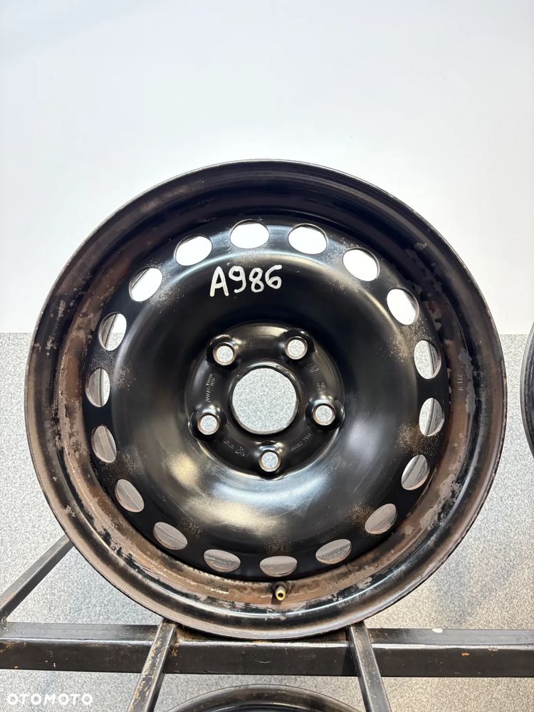 4 FELGI STAL. VW GOLF 5 , 6 , CADDY , TOURAN , SEAT LEON 2 , SKODA OCTAVIA 2 15'' 6J  ET47 - 2