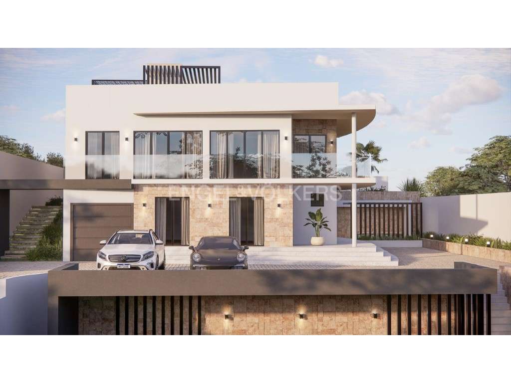 Moradia T5 de Luxo, com Piscina e Rooftop, em Palmela - Grande imagem: 3/16