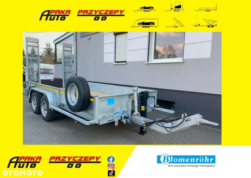 Blomenröhr 554-8900, Przyczepa niskopodwoziowa, DMC 8900 KG - 1