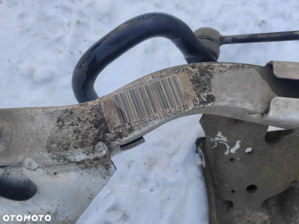 BMW E90 E91 LIFT 2.0B WÓZEK BELKA SANKI ZAWIESZENIA SILNIKA PRZÓD - 6