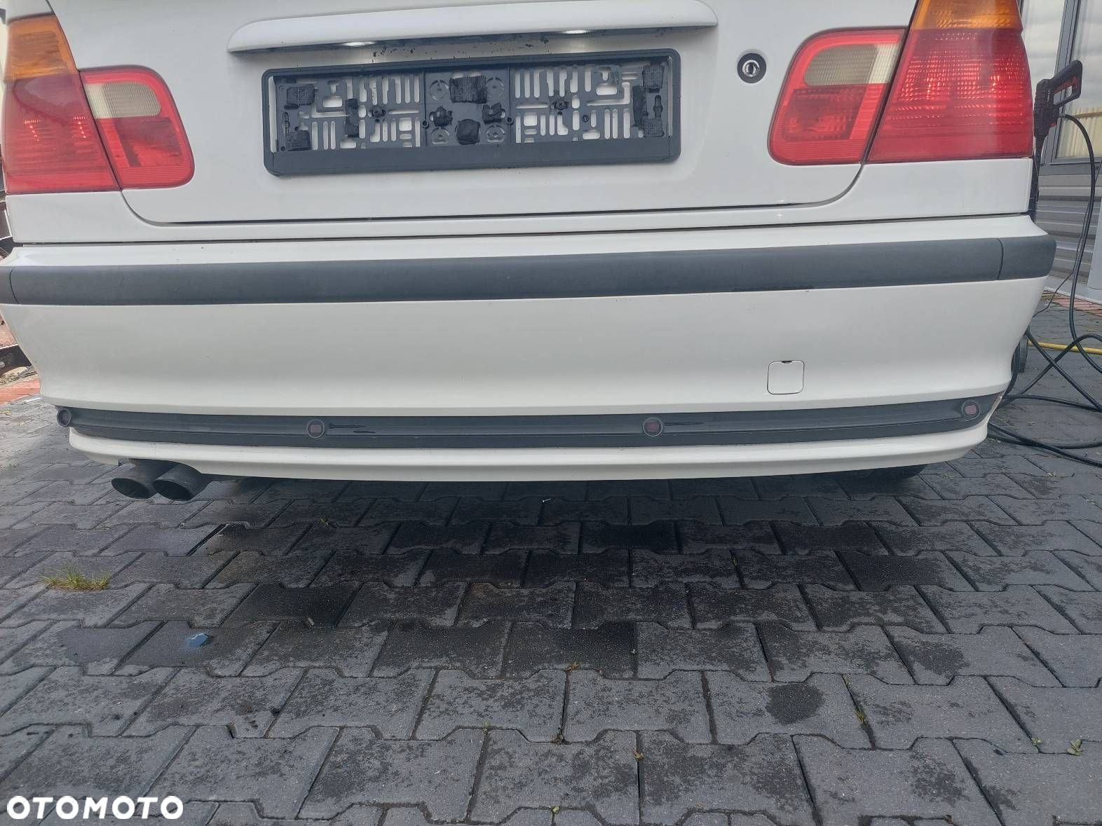 KOMPLETNY TYŁ KLAPA ZDERZAK LAMPA BMW E46 300/0 ALPINWEISS 3 SEDAN - 6