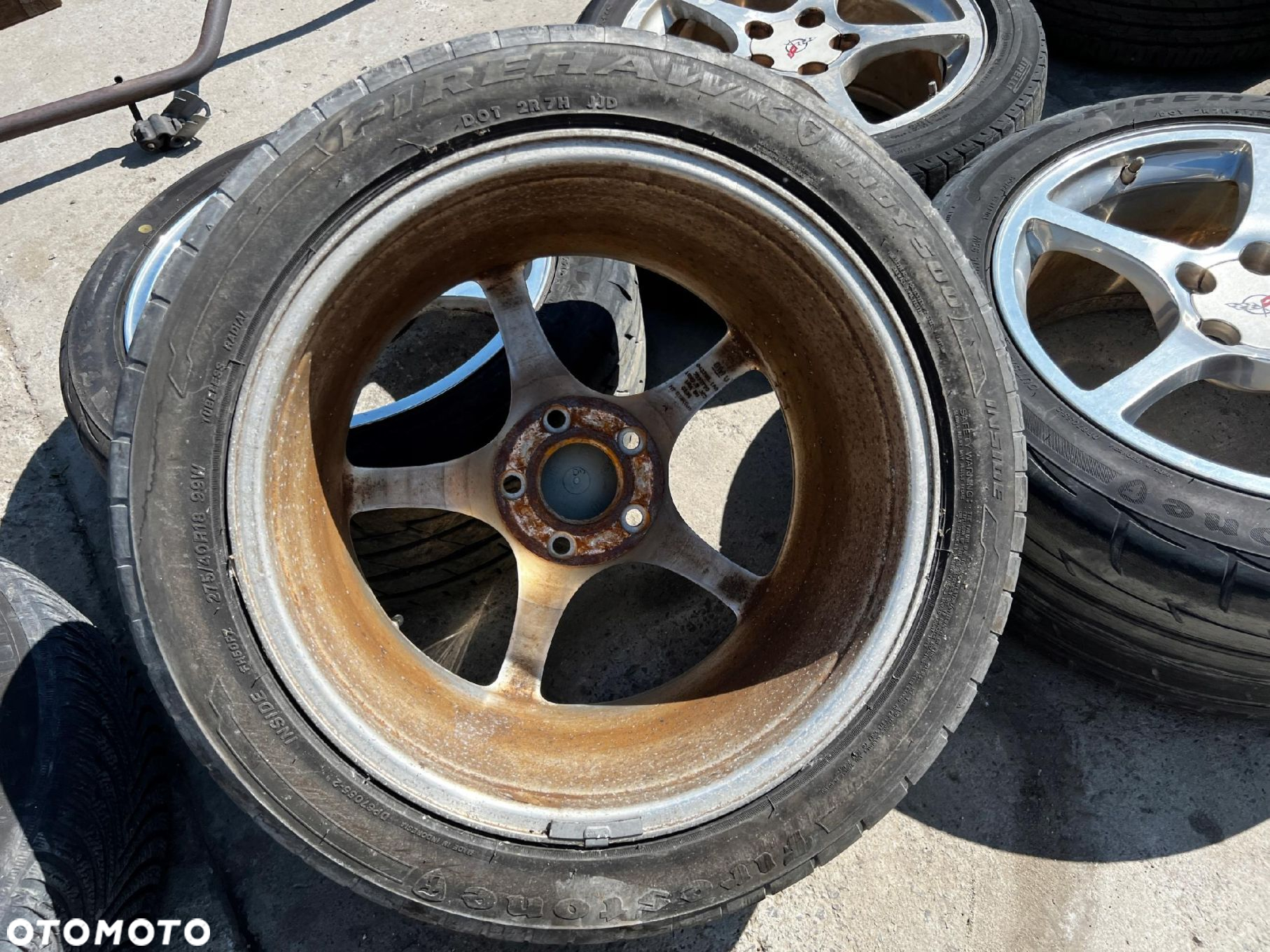 KOŁA FELGI OPONY LETNIE CHEVROLET CORVETTE C5 97-04 245/45 R17 275/40 R18 - 9