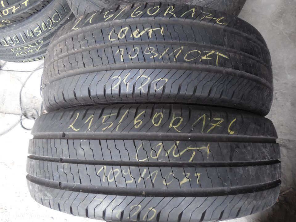 OPONY 215/60R17C CONTINENTAL VAN CONTACT ECO DOT 2420 9,5MM - 1