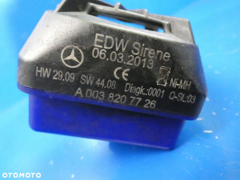 Mercedes A W176 W246 CLA W117 GLA W156 SYRENA ALARMU - 3