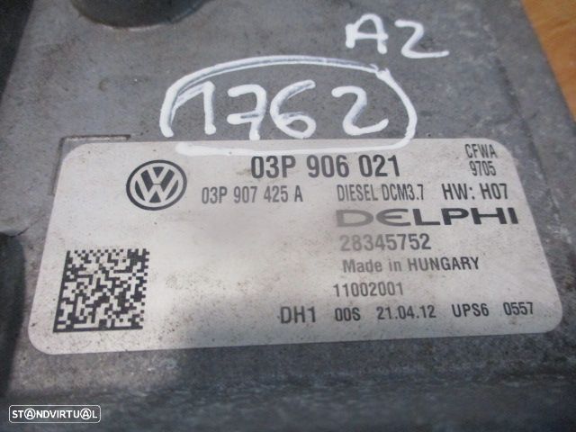 Centralina 03P906021 03P907425A VW POLO 5 6R 2012 1.2TDI 75CV 5P CINZA DELPHI - 4