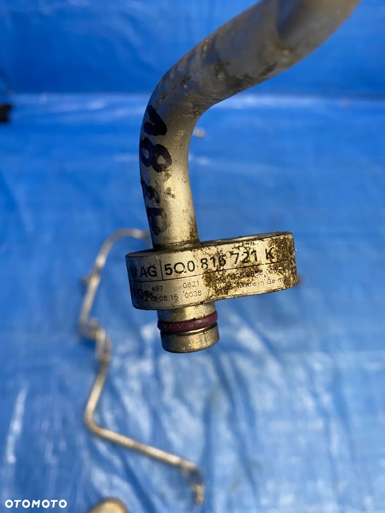 PRZEWÓD WĄŻ RURKA KLIMATYZACJI KLIMY AUDI A3 8V GOLF VII SEAT SKODA 1.4TFSI  5Q0816721K ; 5Q0820741B ; 5Q0820743C - 5