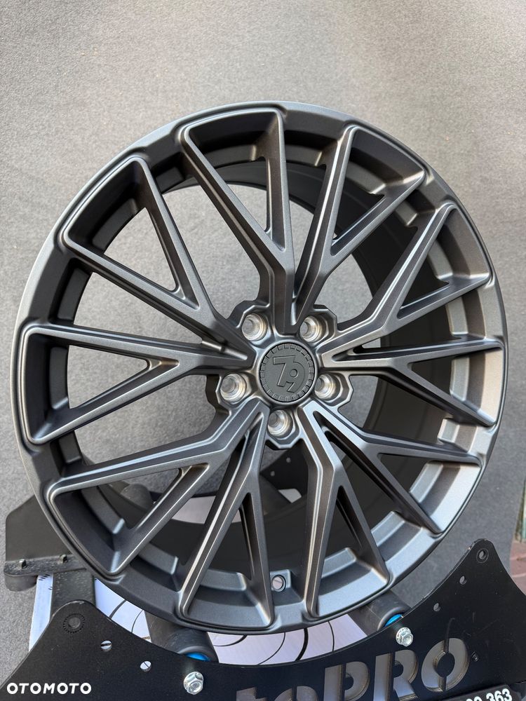NOWE alufelgi Szary Mat  5x112 18 felgi 8j ET35 BMW seria 3 G20 G22 G30 G31 F44 G22 G23 G32 F39 G60 G01 X1 F48 G42 X2 U06 Active Tourer Z4 G29 xDrive Styling 930 czarne polerowane jak Japan Racing Carbonado Rubin - 5
