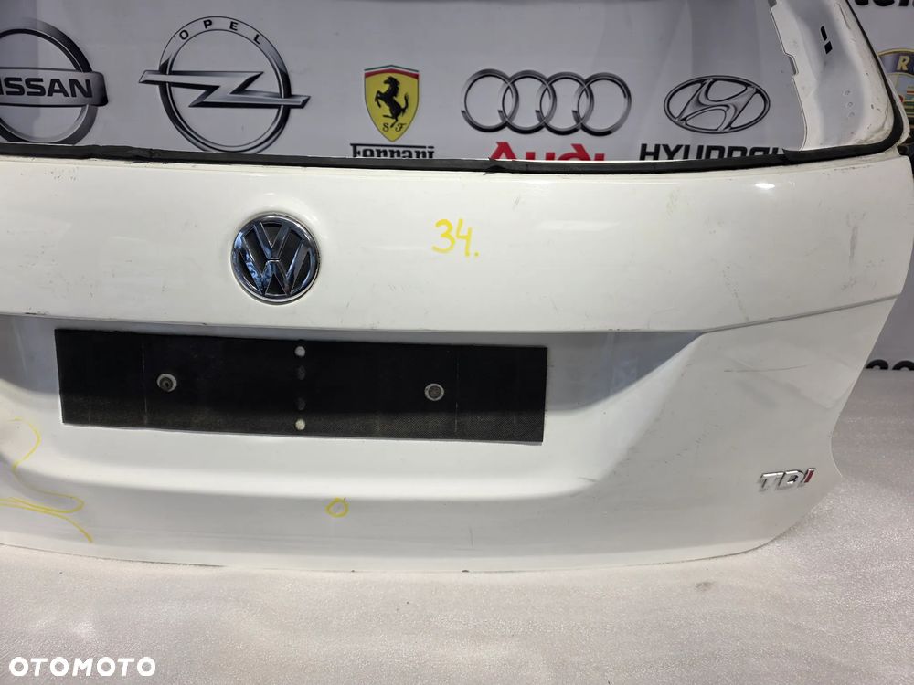 VW GOLF V 5 , VI 6 KOMBI 05-12 KLAPA TYLNA TYLNIA TYŁ BEZ RDZY , NR AUKCJI KL34 - 7