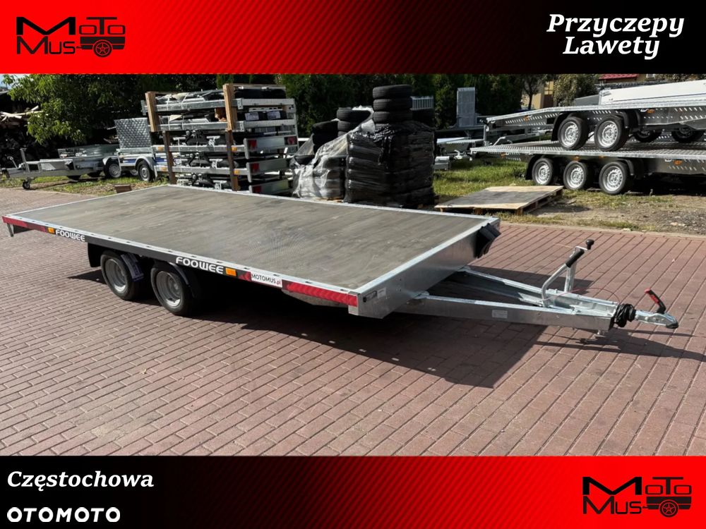 Inny Laweta platforma quad  4.5x2m koła 195r10c   2700kg dostawa MOTOMUS - 1