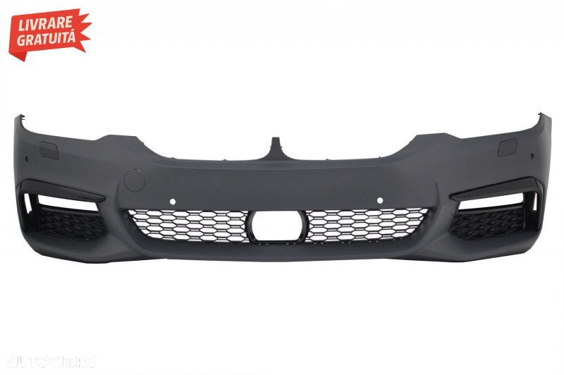 Pachet Exterior cu Grile Centrale si Tobe Ornament BMW Seria 5 G30 (20 - 2