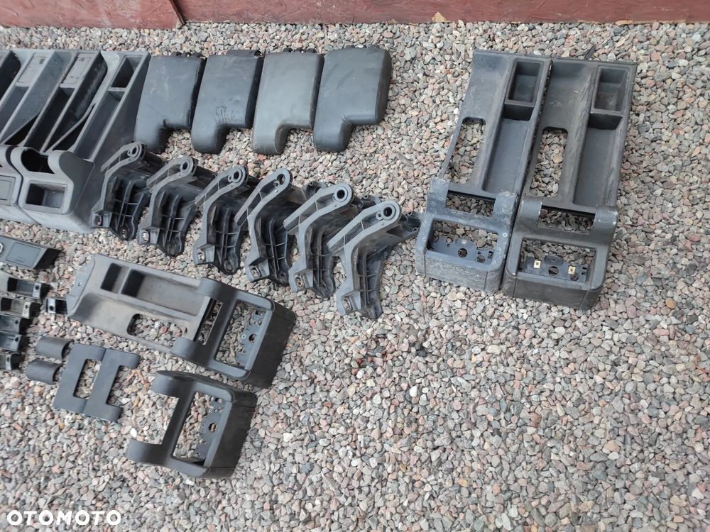 BMW E36 COUPE / CABRIO / SEDAN / COMPACT / TOURING ORYGINALNE ELEMENTY PODŁOKIETNIKÓW SZARE / CZARNE / NIEBIESKIE POPIELNICZKA / TUNEL / SCHOWEK / STELAŻ O NR. 51 16 8 151 018 / 51 16 8 167 829 / 51 16 8 167 852 / 51 16 8 167 838 OEM W DORYM STANIE - 6