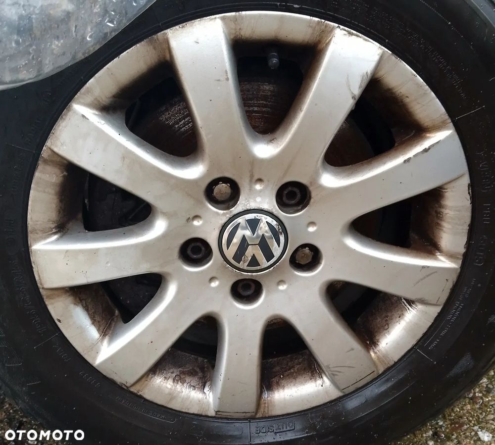 VW GOLF V 5 PLUS + FELGI ALUMINIOWE 15'' 5*112 KOMPLET - 1