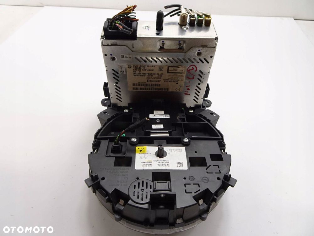 licznik radio cd mini countryman r60 65123456760-01 - 7