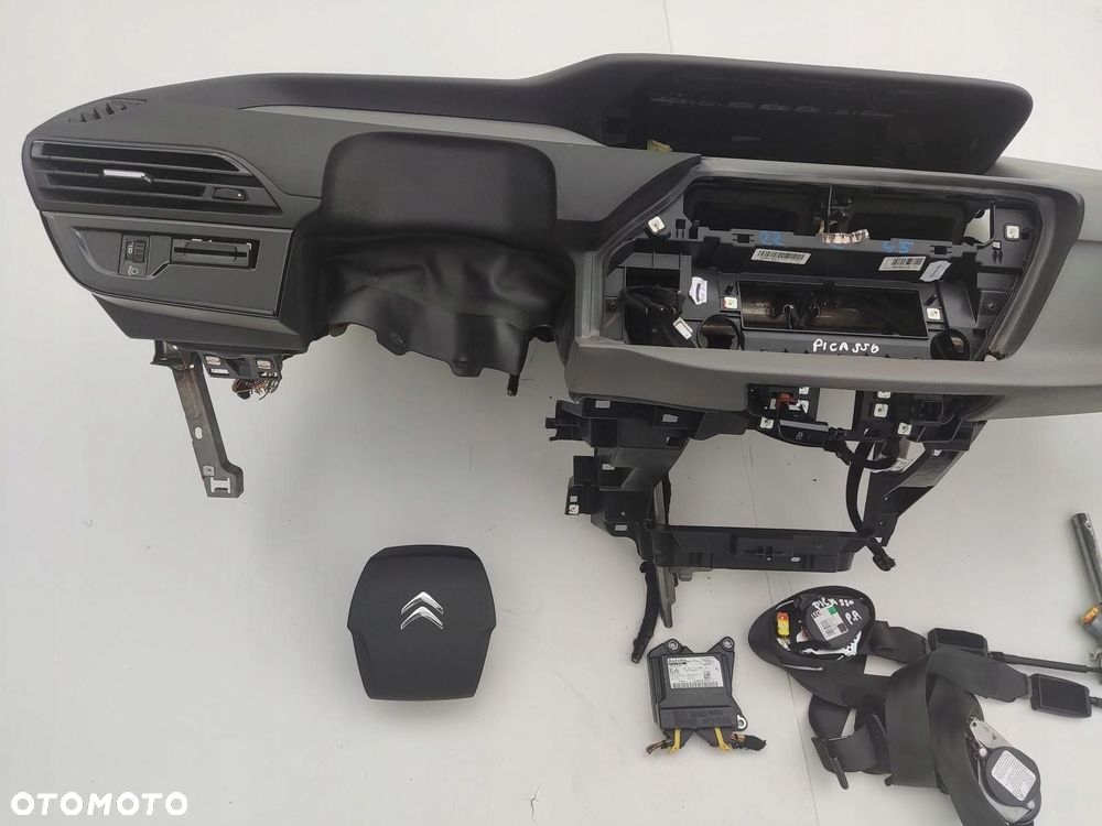 DESKA KONSOLA PODUSZKI AIR-BAG PASY CITROEN C4 PICASSO II 2013-2016 - 3