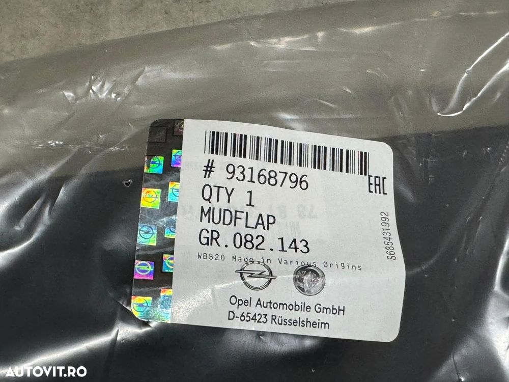 93168796 | Cauciuc Noroi | Opel Movano - 2