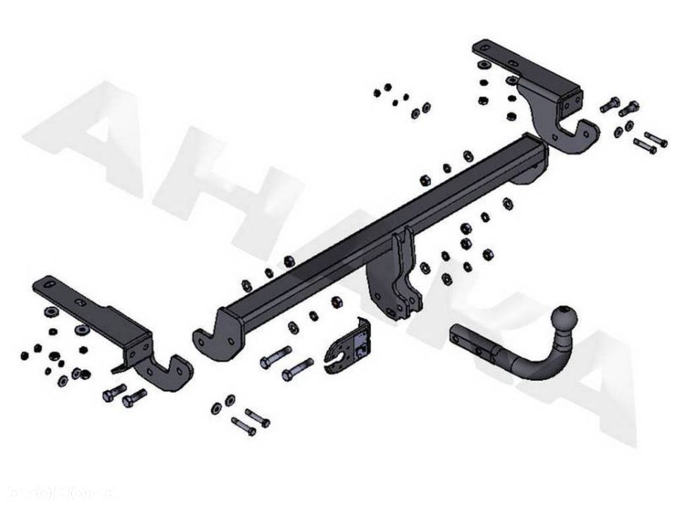 Hak Holowniczy Odkręcany Do Citroen C4 Ii Hatchback 2010-2017 - 3