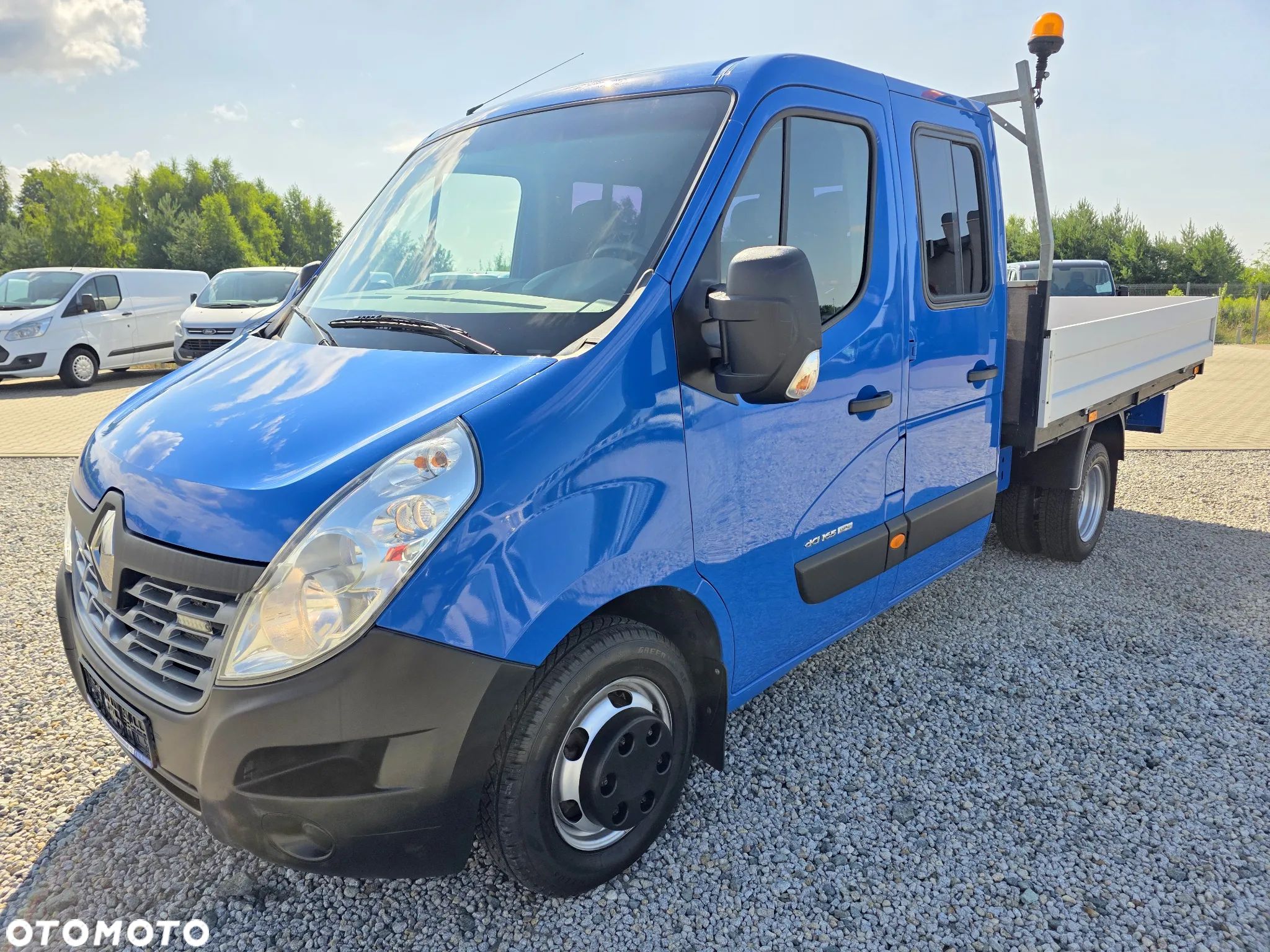 Renault MASTER 2,3 DCI 165 KONNA DOKA BRYGADÓWKA 7 OSOBOWA 3,2M SKRZYNIA KLIMA 201T/KM PRZEBIEGU GWARANCJA BLIŻNIAKI DO 3,5T - 1