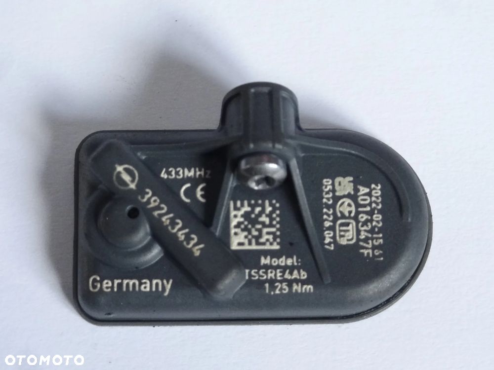 CZUJNIK CZUJNIKI CIŚNIENIA KOŁA OPON OPEL 39243434