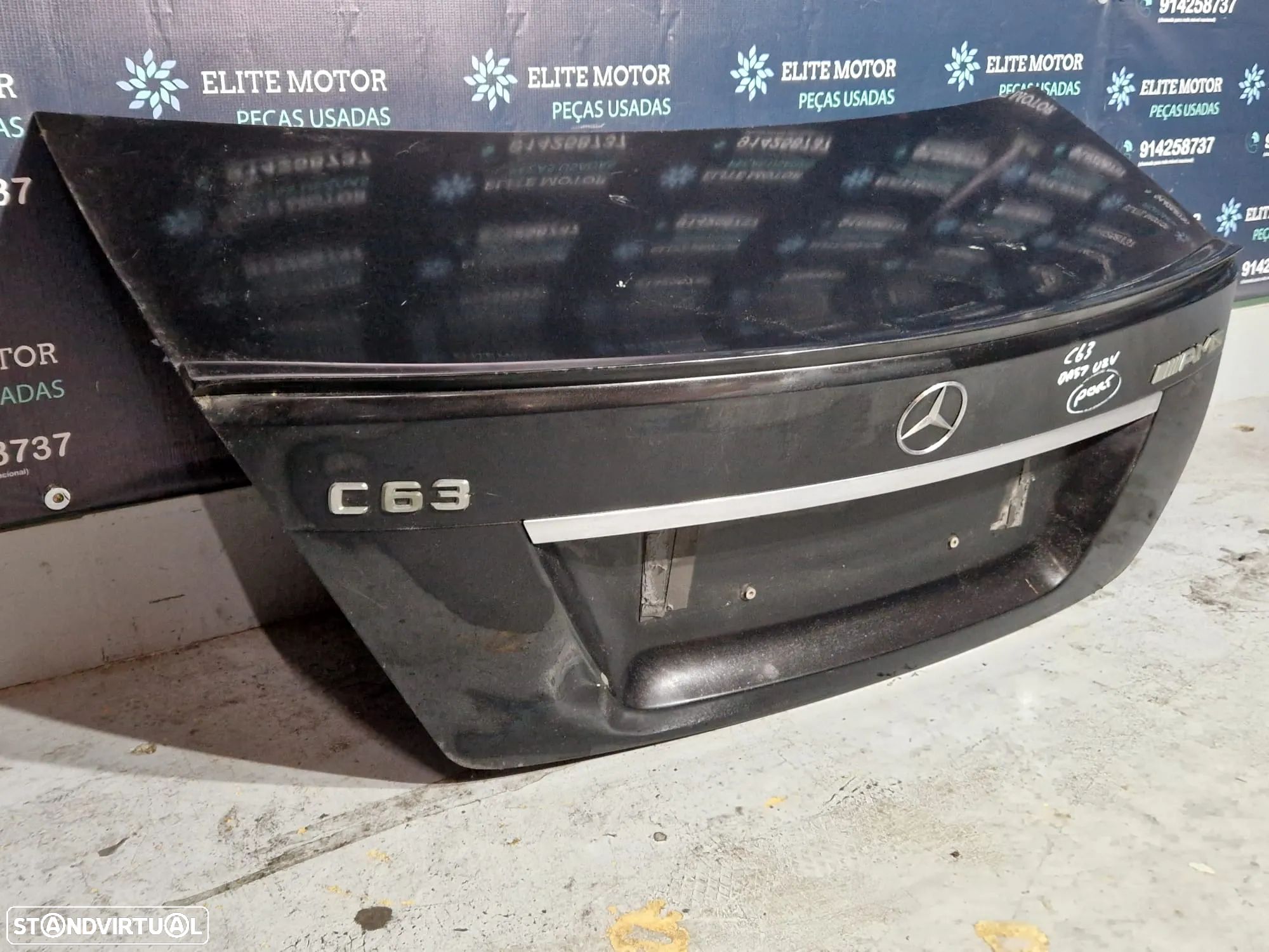 Tampa de mala usada MERCEDES CLASS C W204 SEDAN CARRO ENVIO GRATUITO - 1