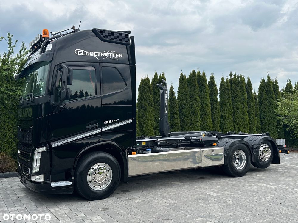Volvo / FH 500 / 6X2 / HAKOWIEC / MEILLER -KIPPER 21-67/ Oś-SKRĘTNA-PODNOSZONA / - 22